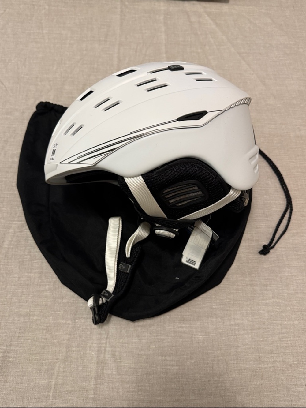 Smith Optics Matte White Women's Ski/Snowboard Helmet - Size M